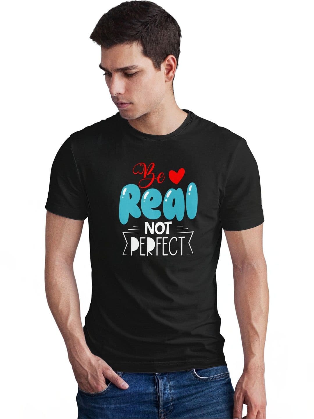 Seekbuylove Men Typography Printed Bio Finish T-shirt - view 1