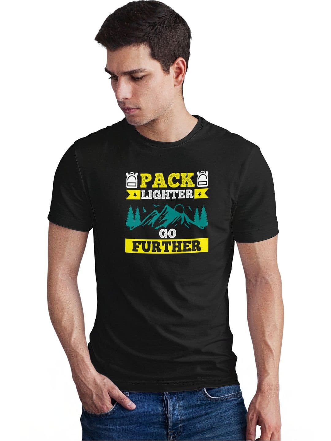 Seekbuylove Men Typography Printed Bio Finish T-shirt - view 1