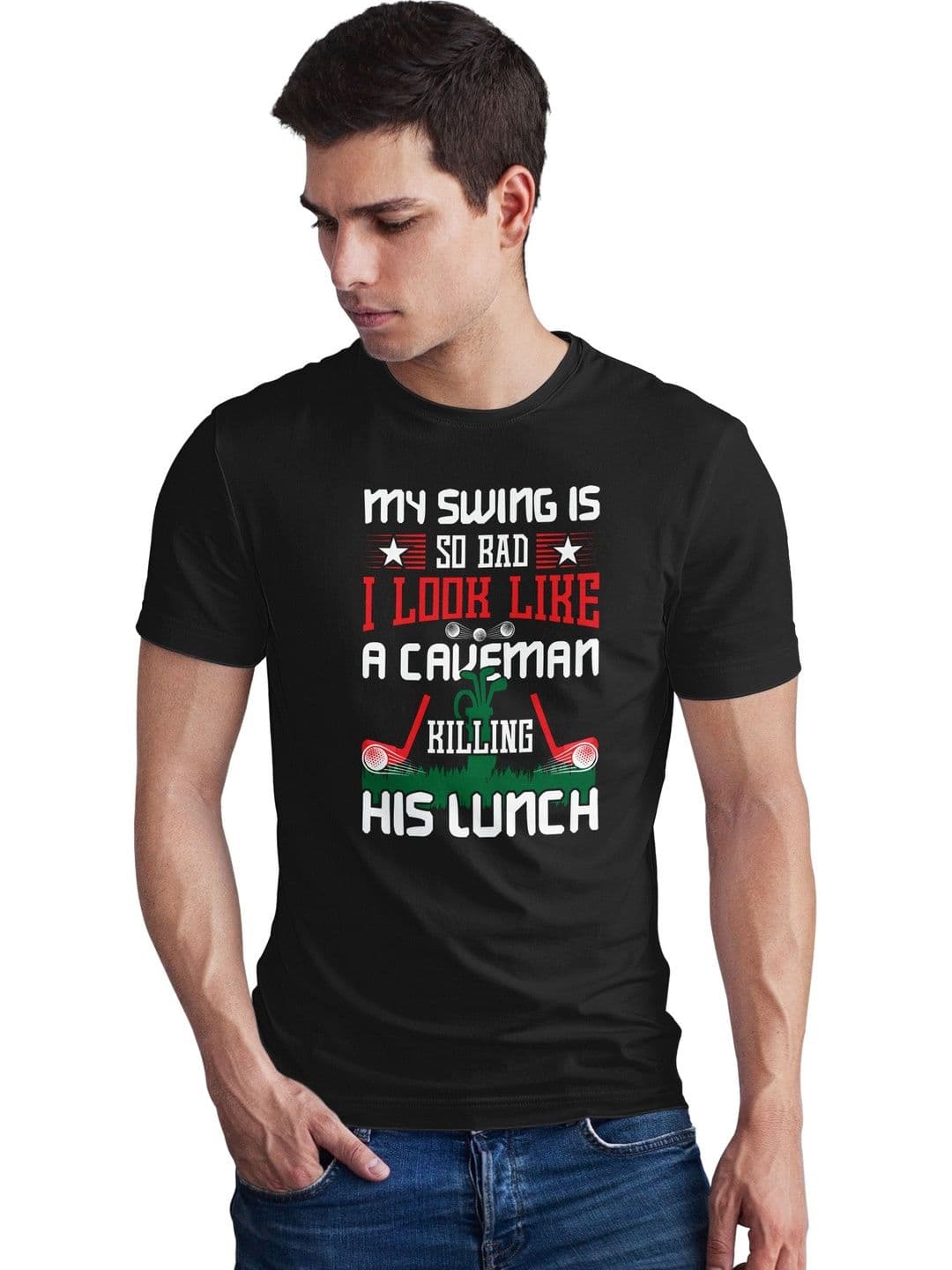 Seekbuylove Men Typography Printed Bio Finish T-shirt - view 1