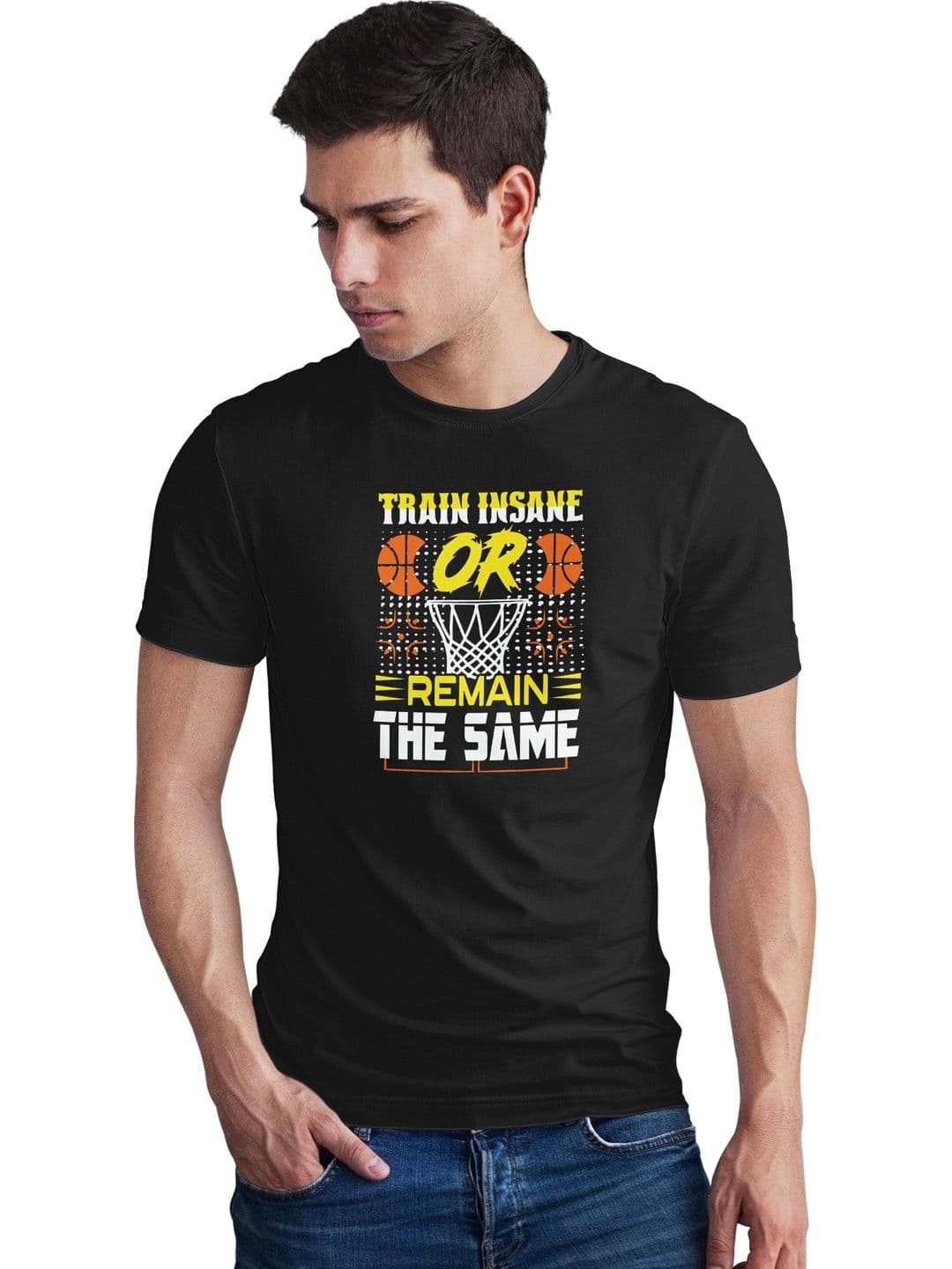 Seekbuylove Men Sports Printed Bio Finish T-shirt - view 1
