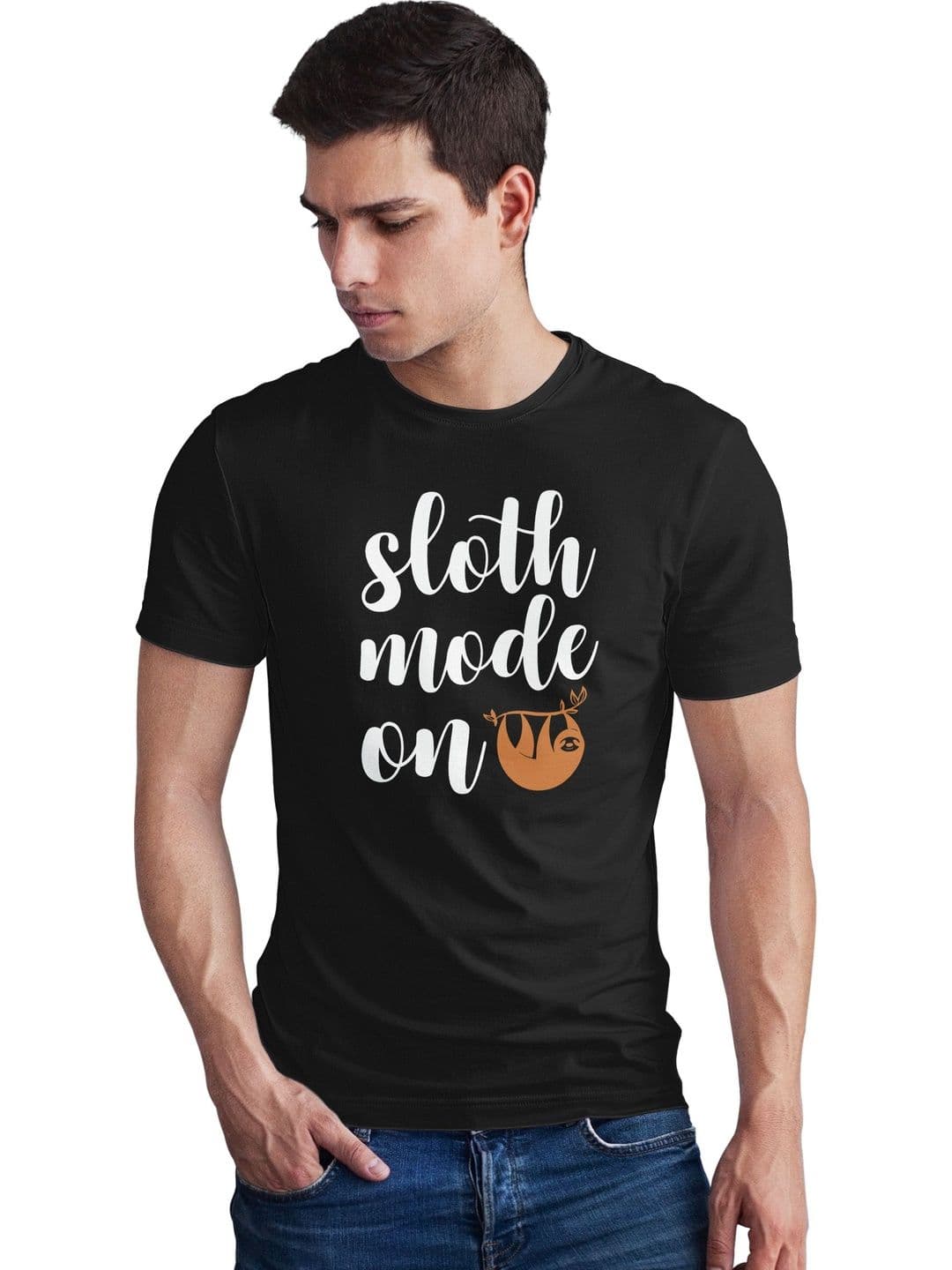 Seekbuylove Men Typography Printed Bio Finish T-shirt - view 1