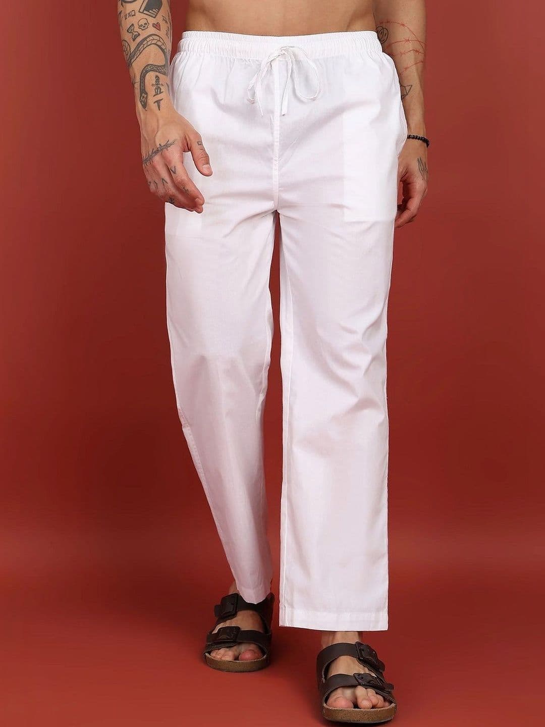 HERE&NOW Men Relaxed Easy Wash Trousers - view 1