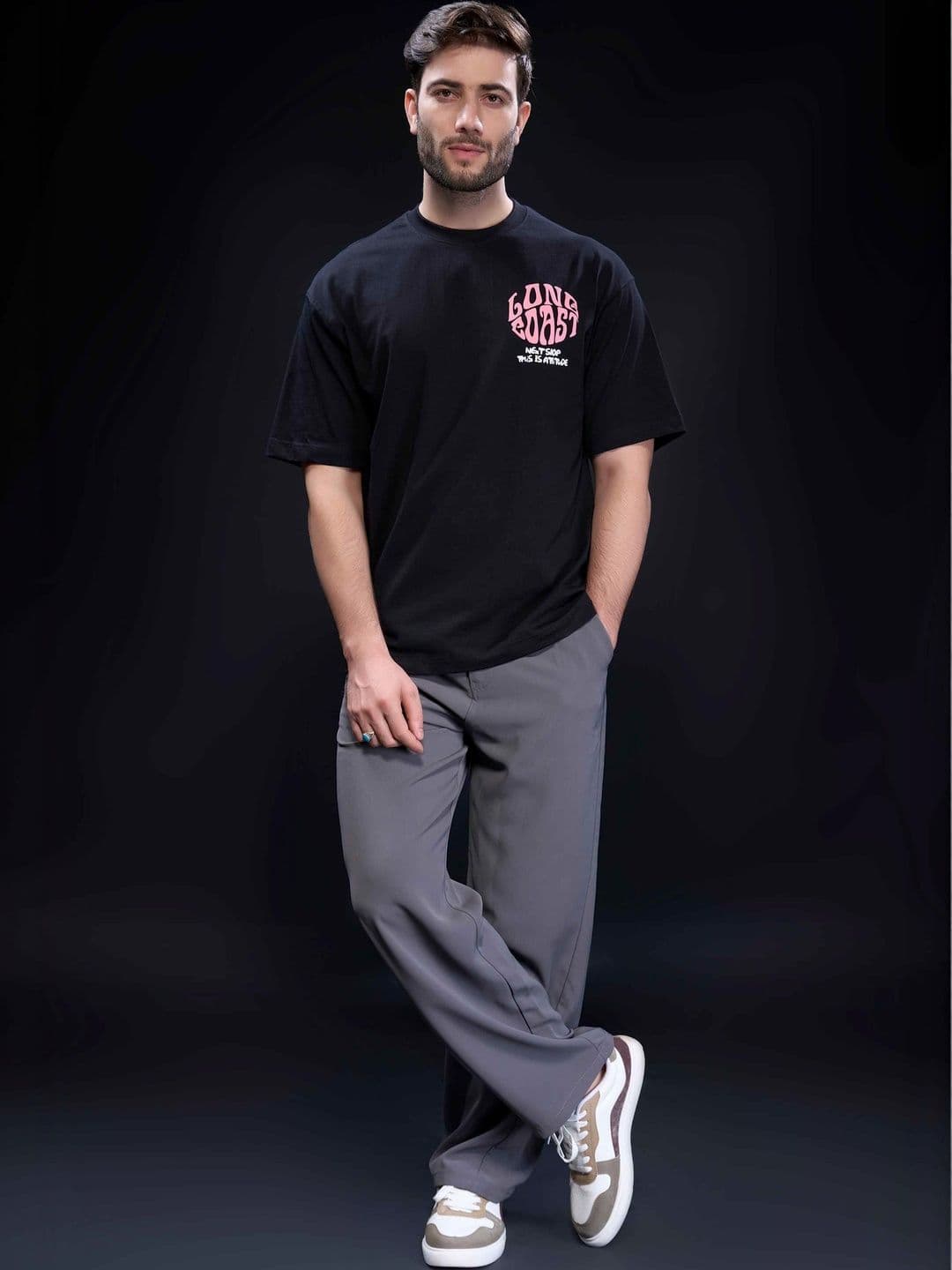 MAXZONE Men Printed Pure Cotton T-shirt - view 1