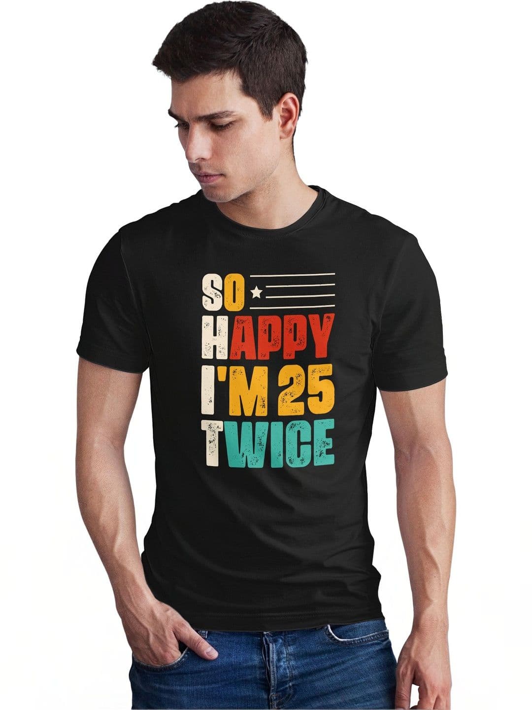 Seekbuylove Men Typography Printed Bio Finish T-shirt - view 1