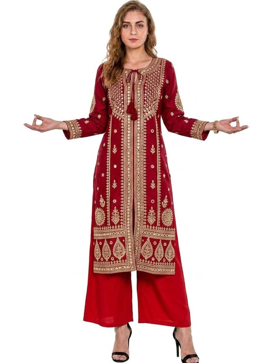 MIXFIT Women Flared Palazzos - view 1