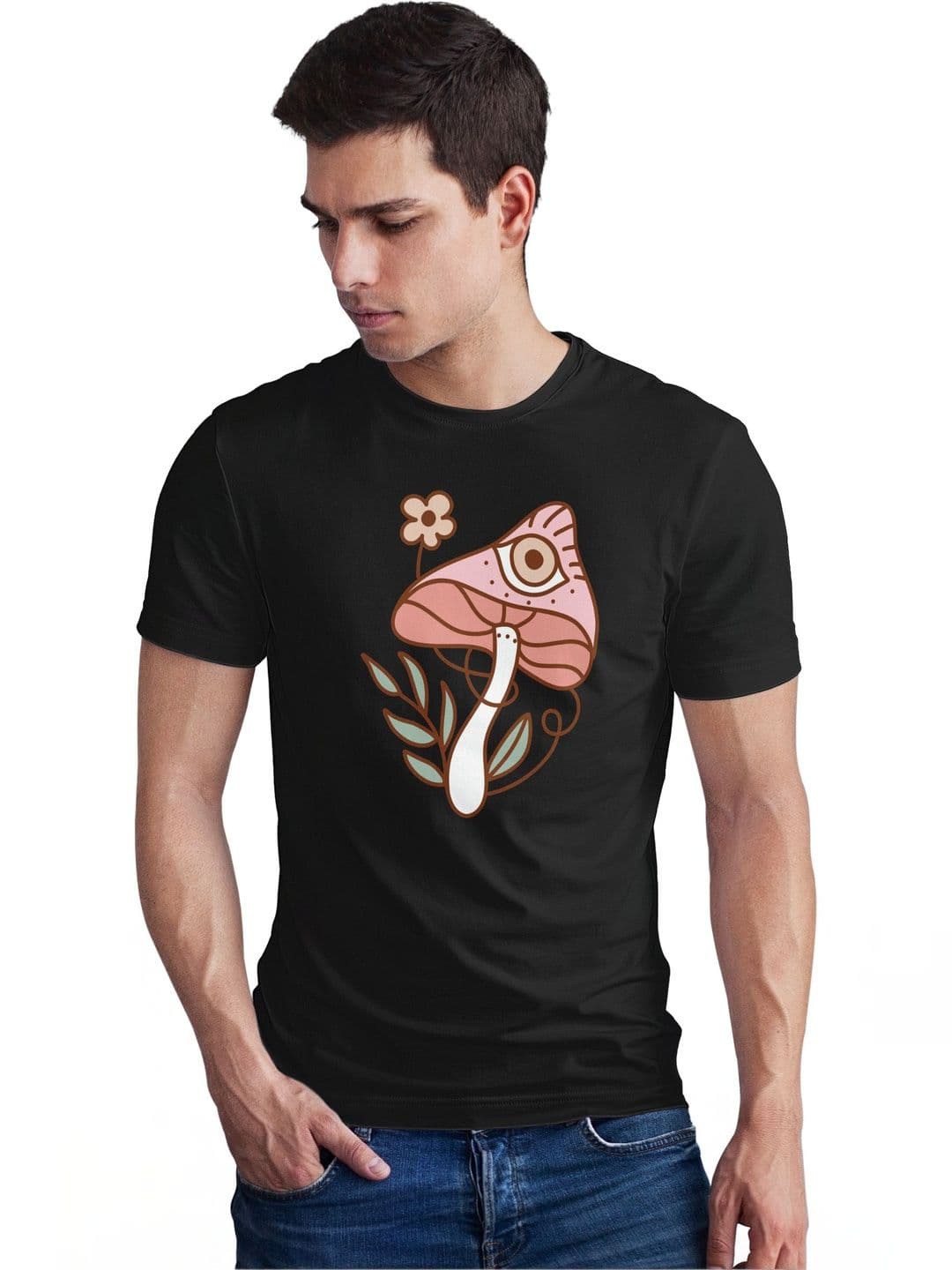 Seekbuylove Men Printed Bio Finish T-shirt - view 1