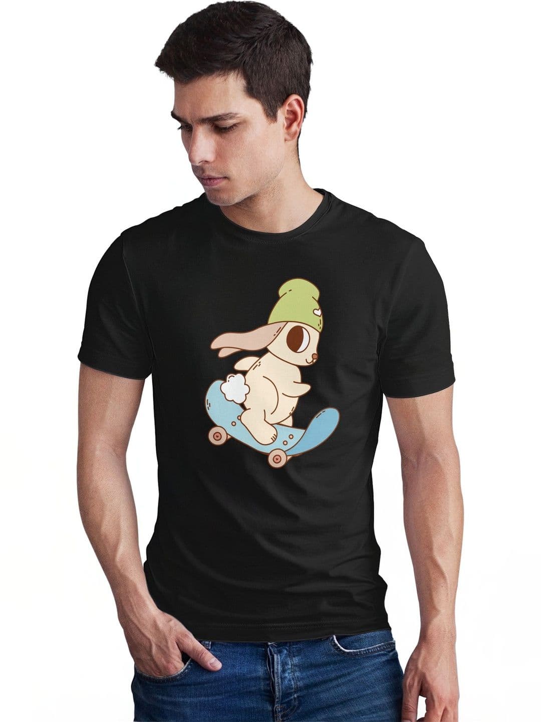 Seekbuylove Men Printed Bio Finish T-shirt - view 1