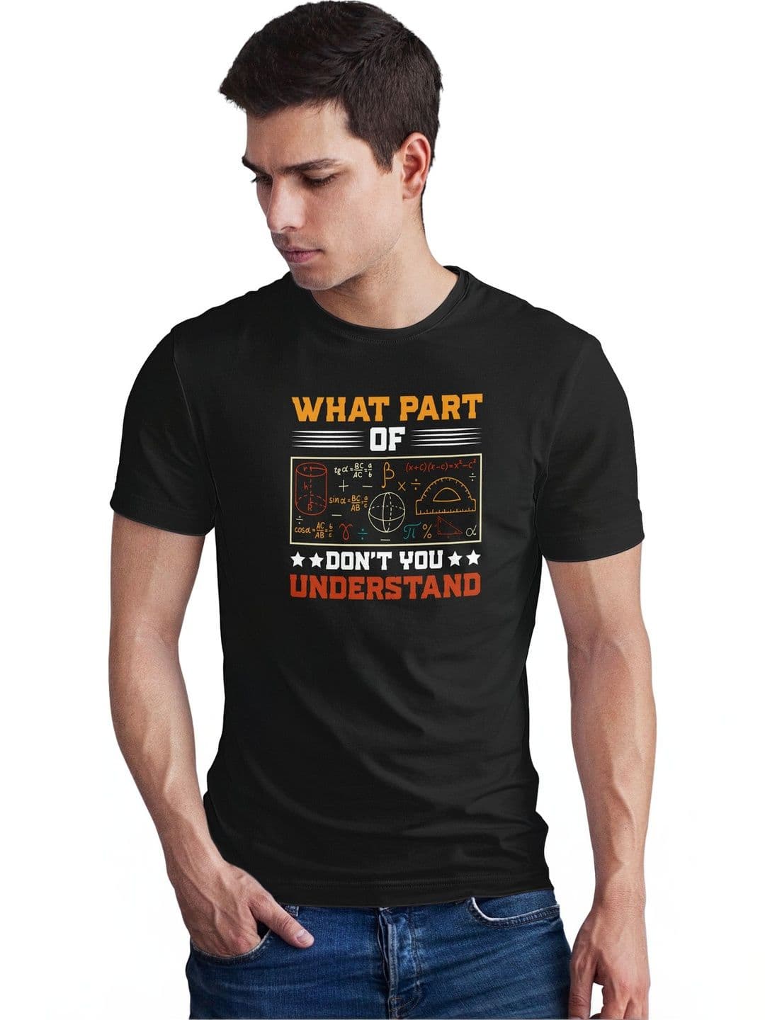Seekbuylove Men Typography Printed Bio Finish T-shirt - view 1