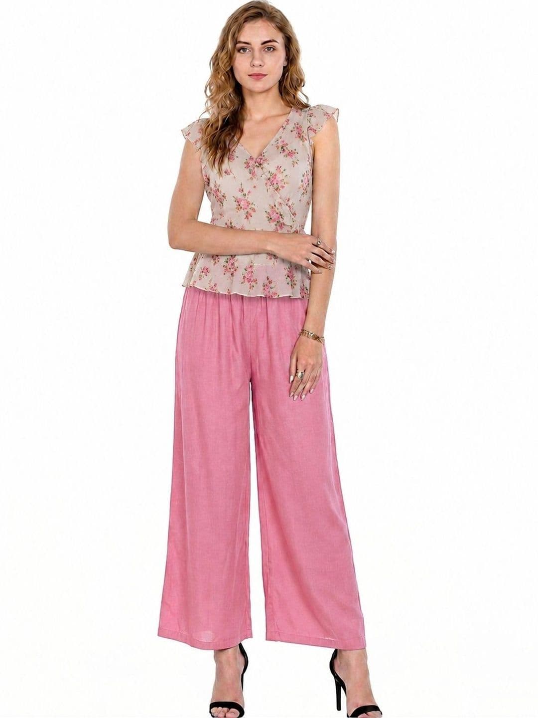 PINOVO Women Flared Cropped Palazzos - view 1