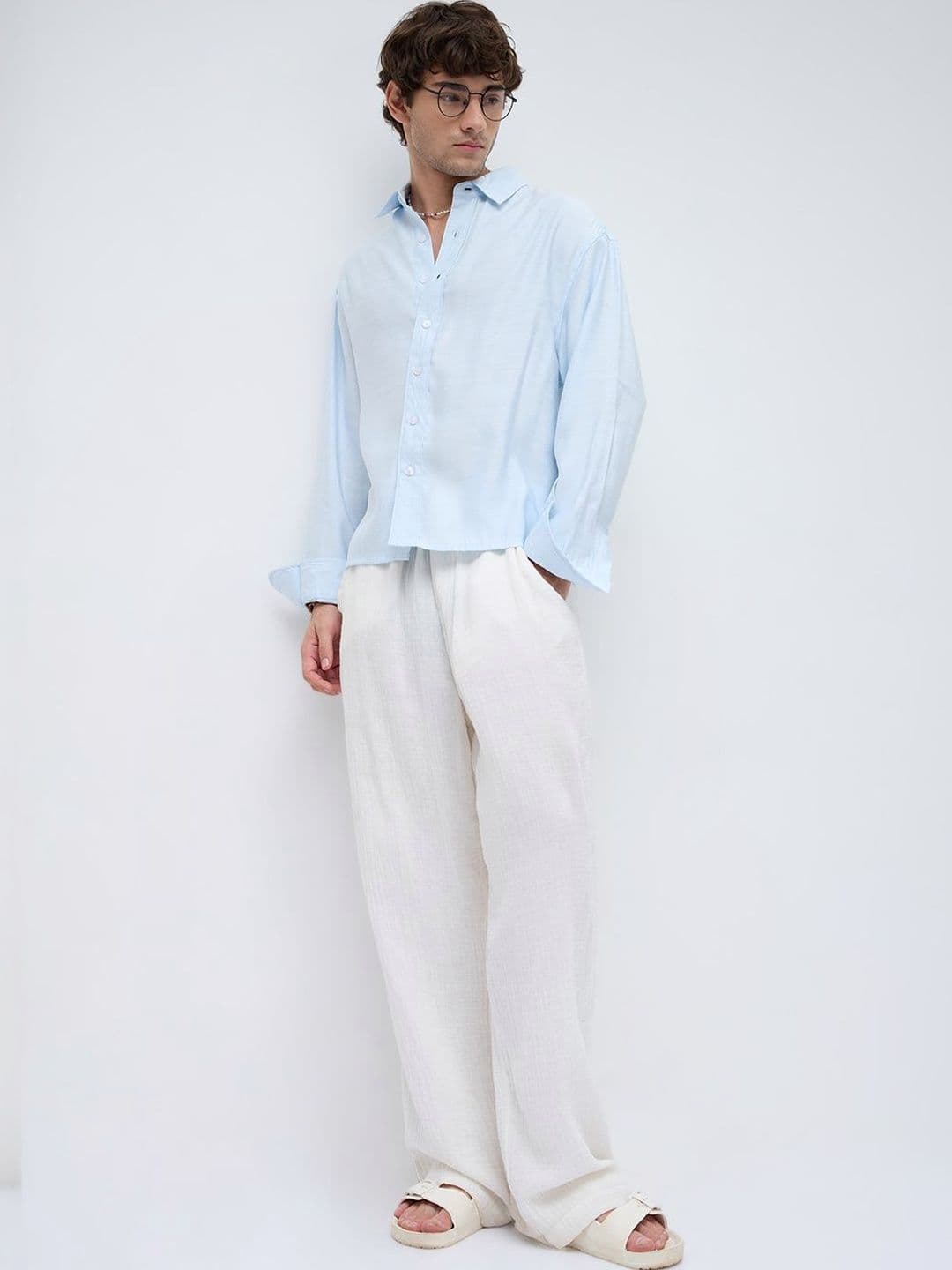 VASTRADO Men Classic Boxy Casual Shirt - view 1