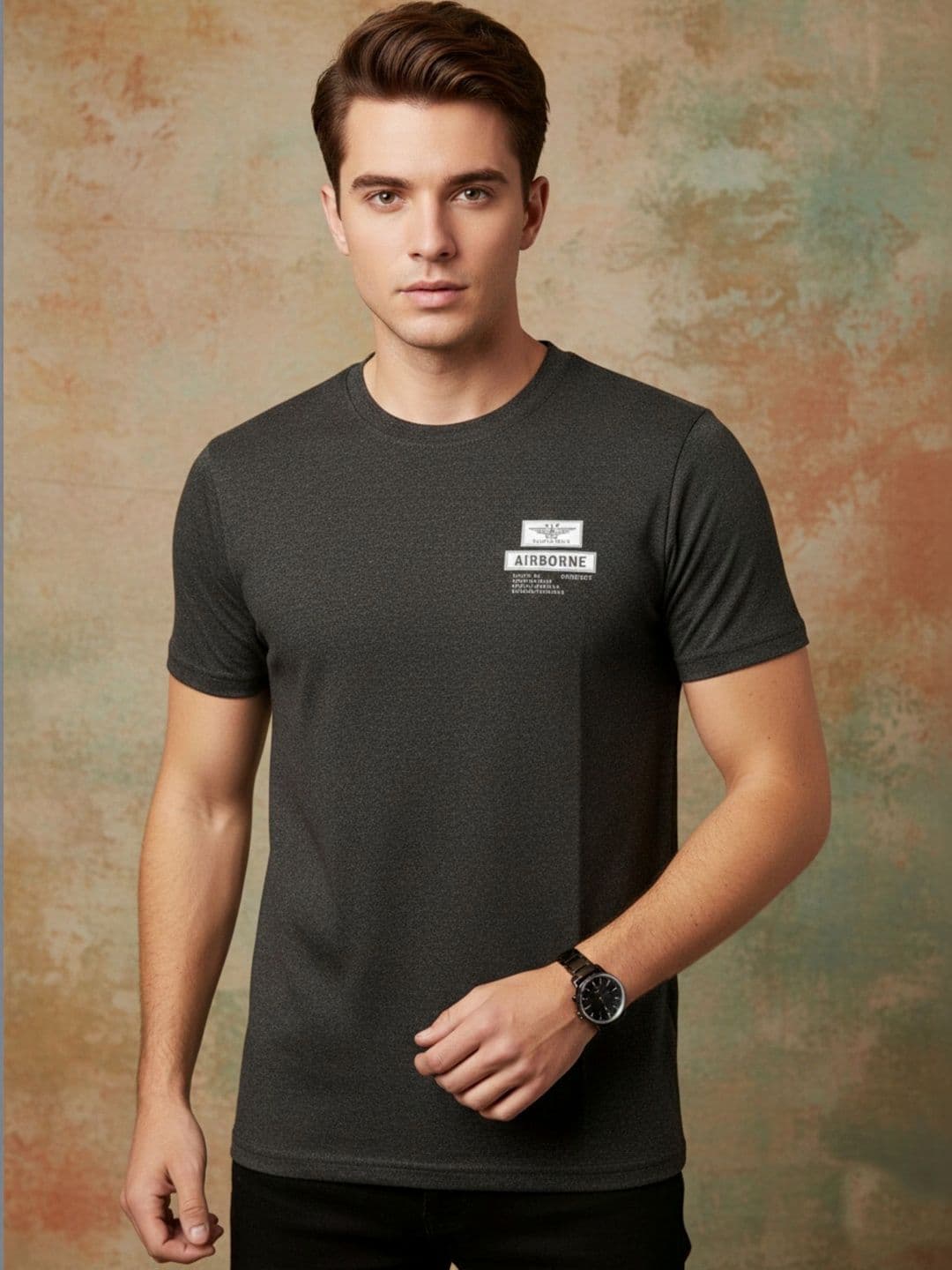 Moda Rapido Men Typography Printed T-shirt - view 1