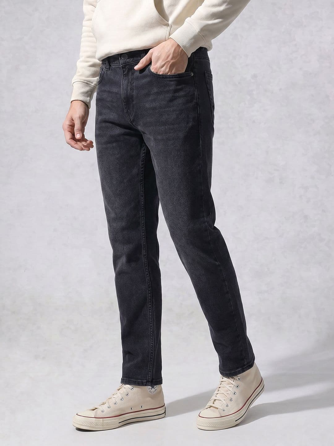 WROGN Men Straight Fit Jeans - view 1