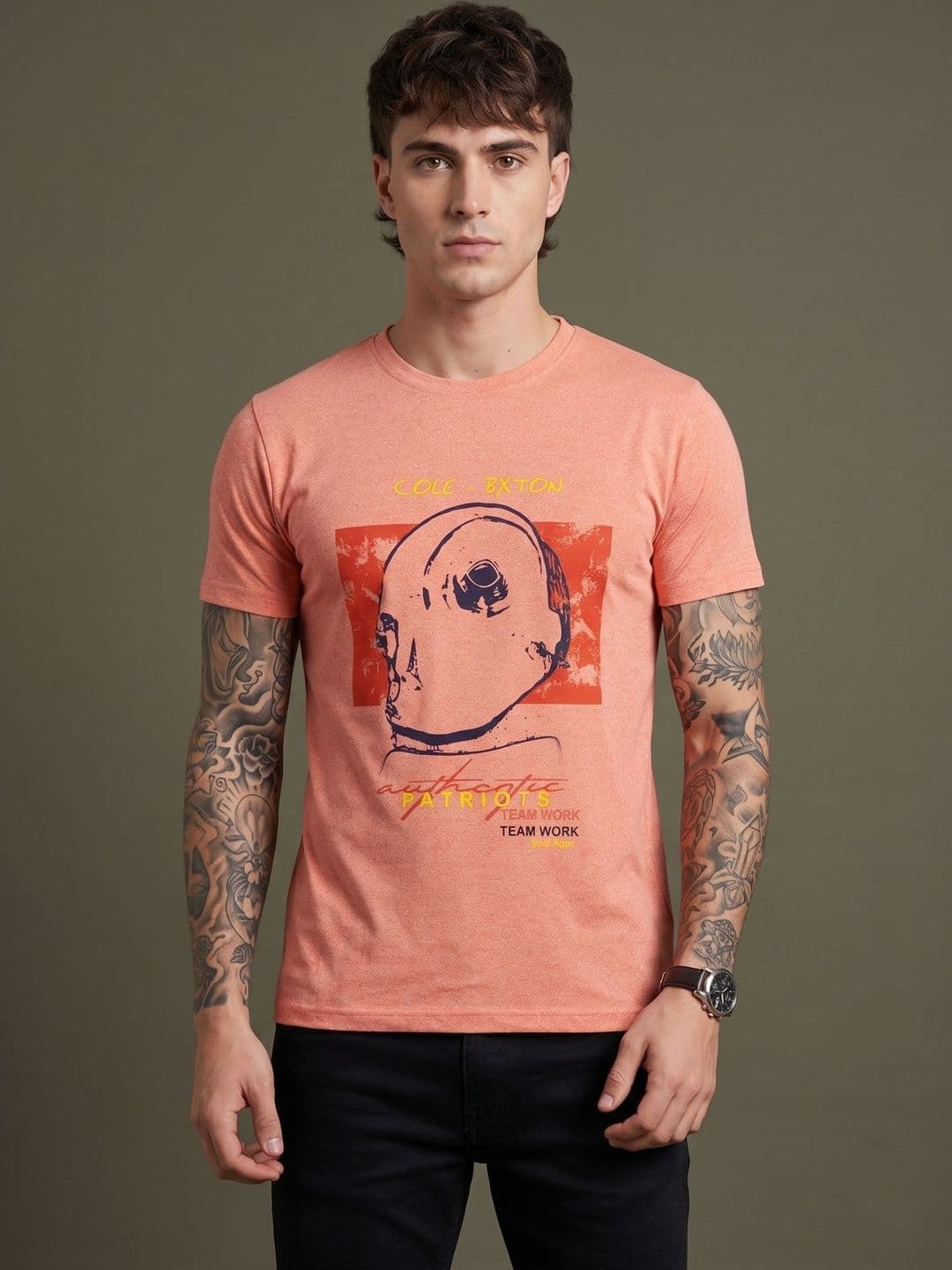 Moda Rapido Men Printed T-shirt - view 1