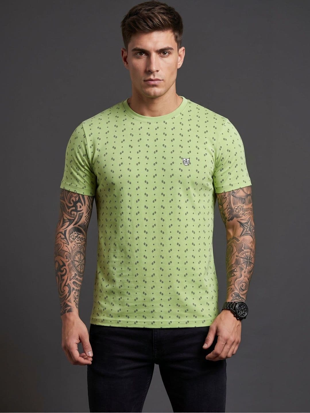 Moda Rapido Men Printed T-shirt - view 1