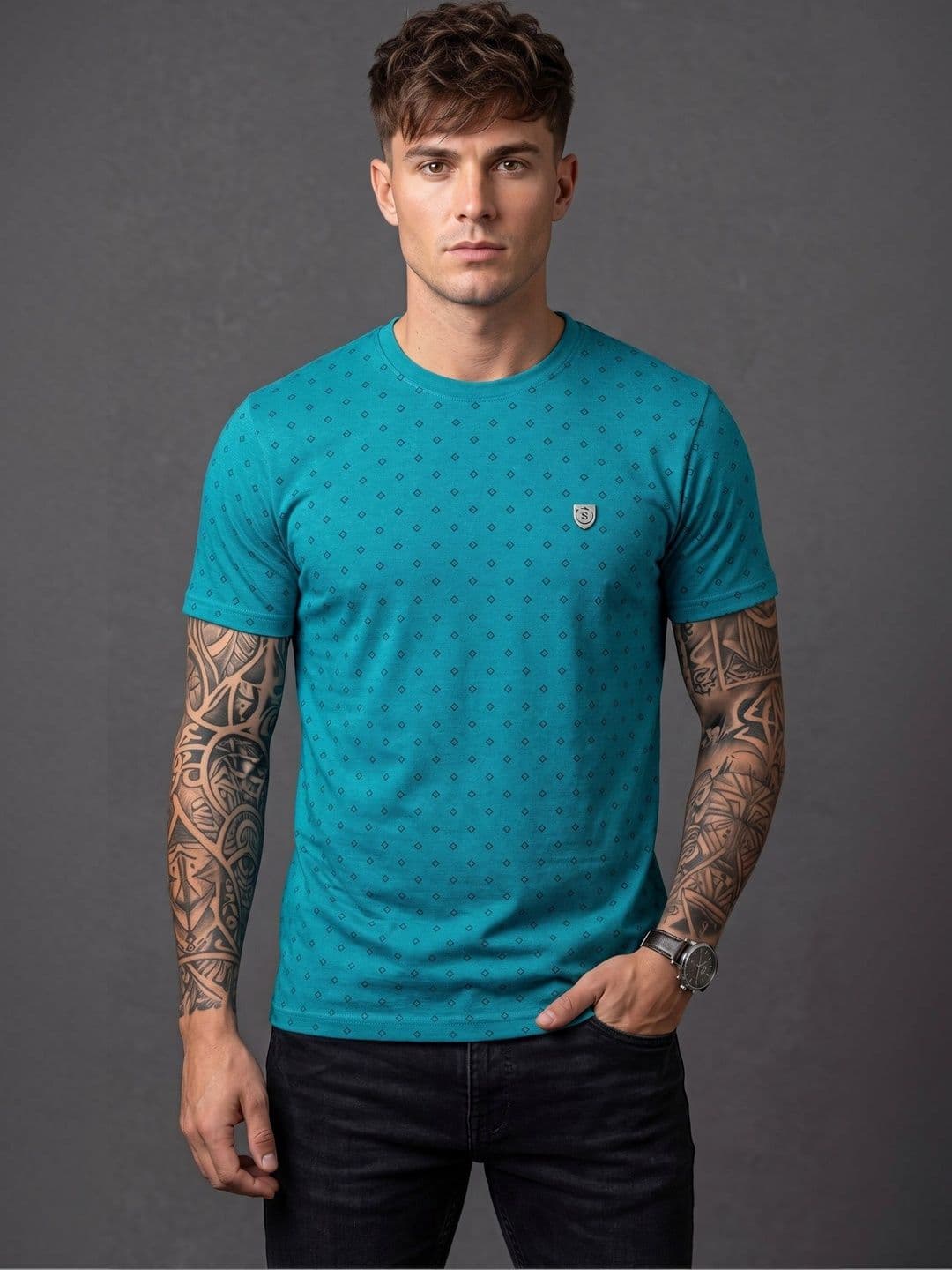 Moda Rapido Men Printed T-shirt - view 1