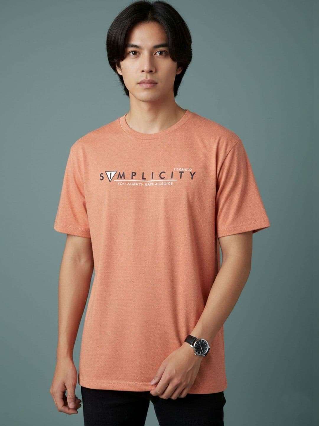 Sztori Men Typography Printed T-shirt - view 1