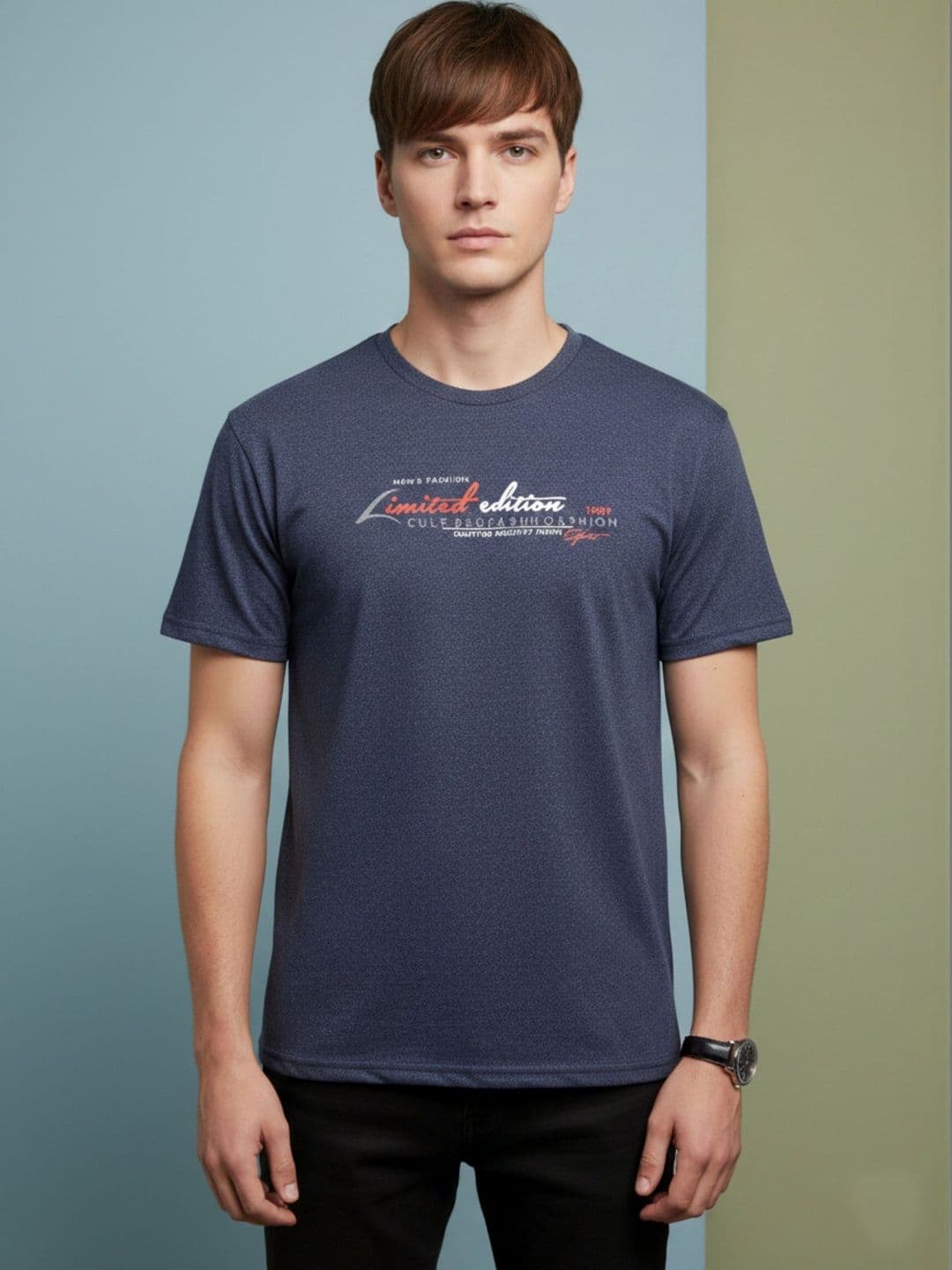 Sztori Men Typography Printed T-shirt - view 1