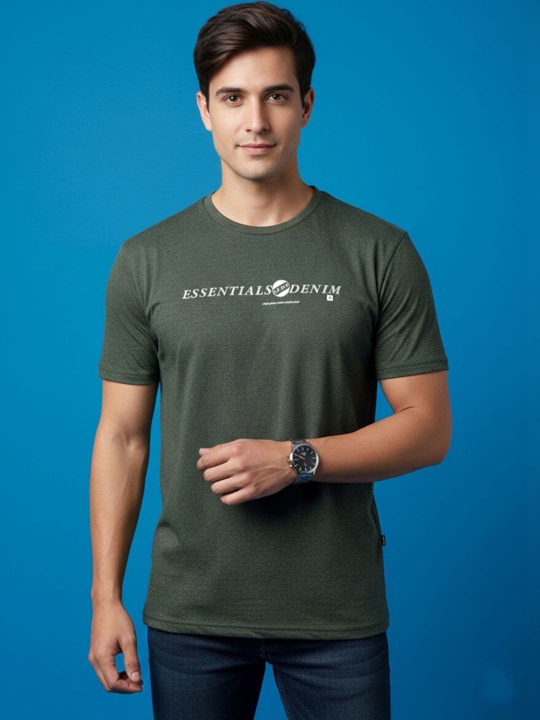 Sztori Men Typography Printed T-shirt - view 1