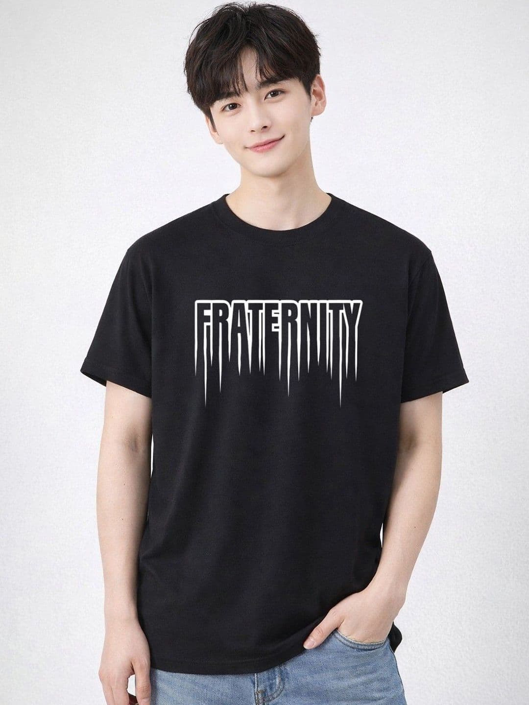 FARICON Men Typography Printed T-shirt - view 1