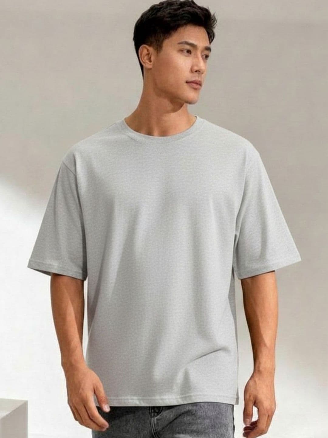 R.Code by The Roadster Life Co. Men Drop-Shoulder Sleeves T-shirt - view 1