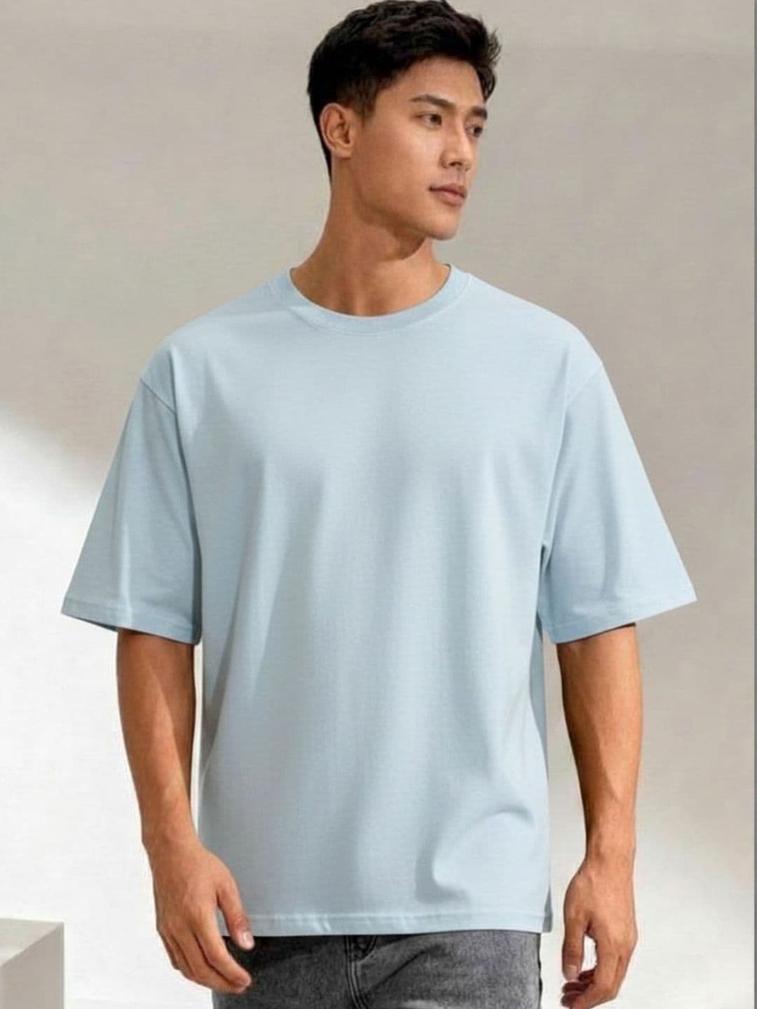 R.Code by The Roadster Life Co. Men Drop-Shoulder Sleeves T-shirt - view 1