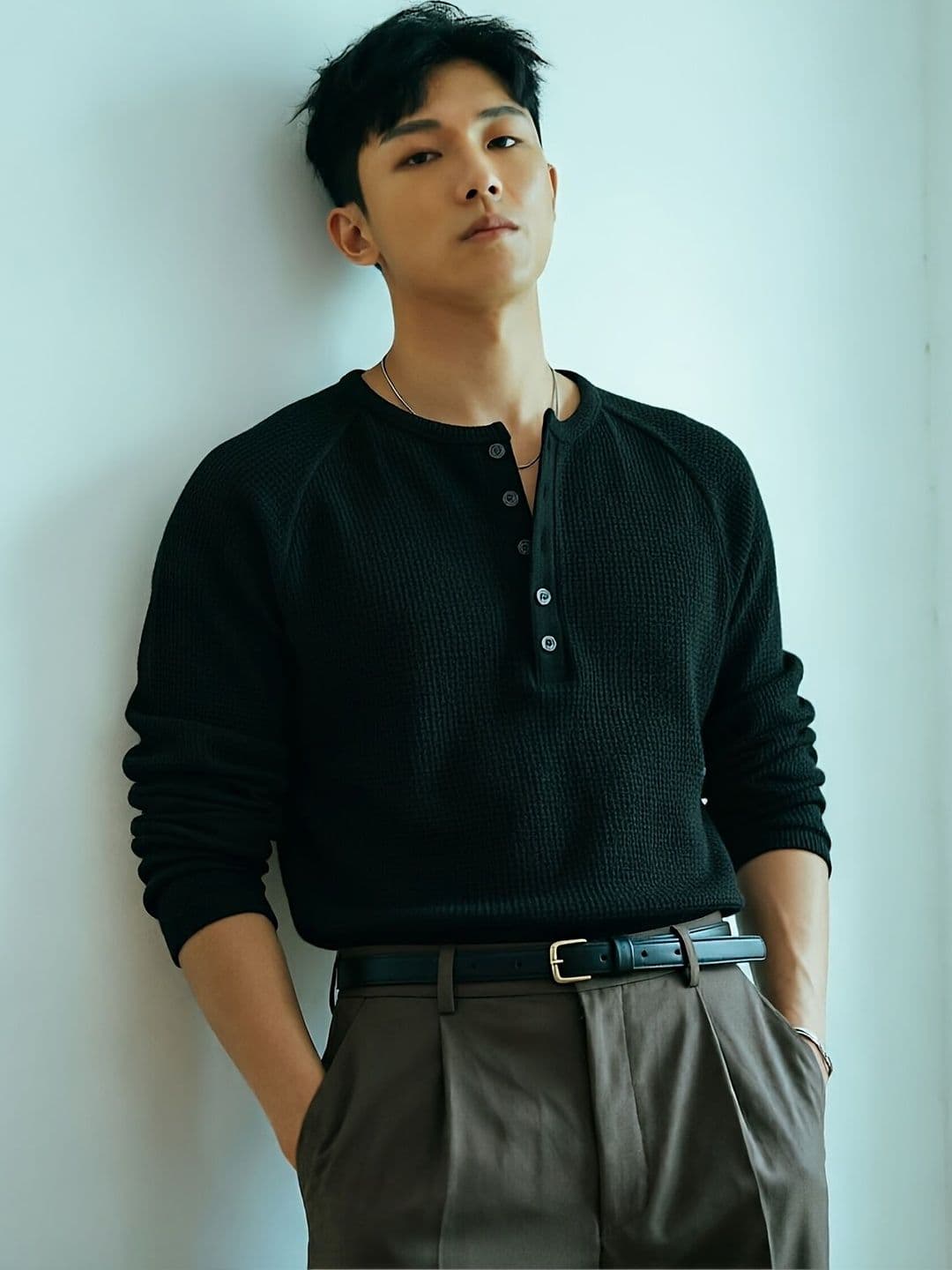 The Modern Soul Men Henley Neck T-shirt - view 1