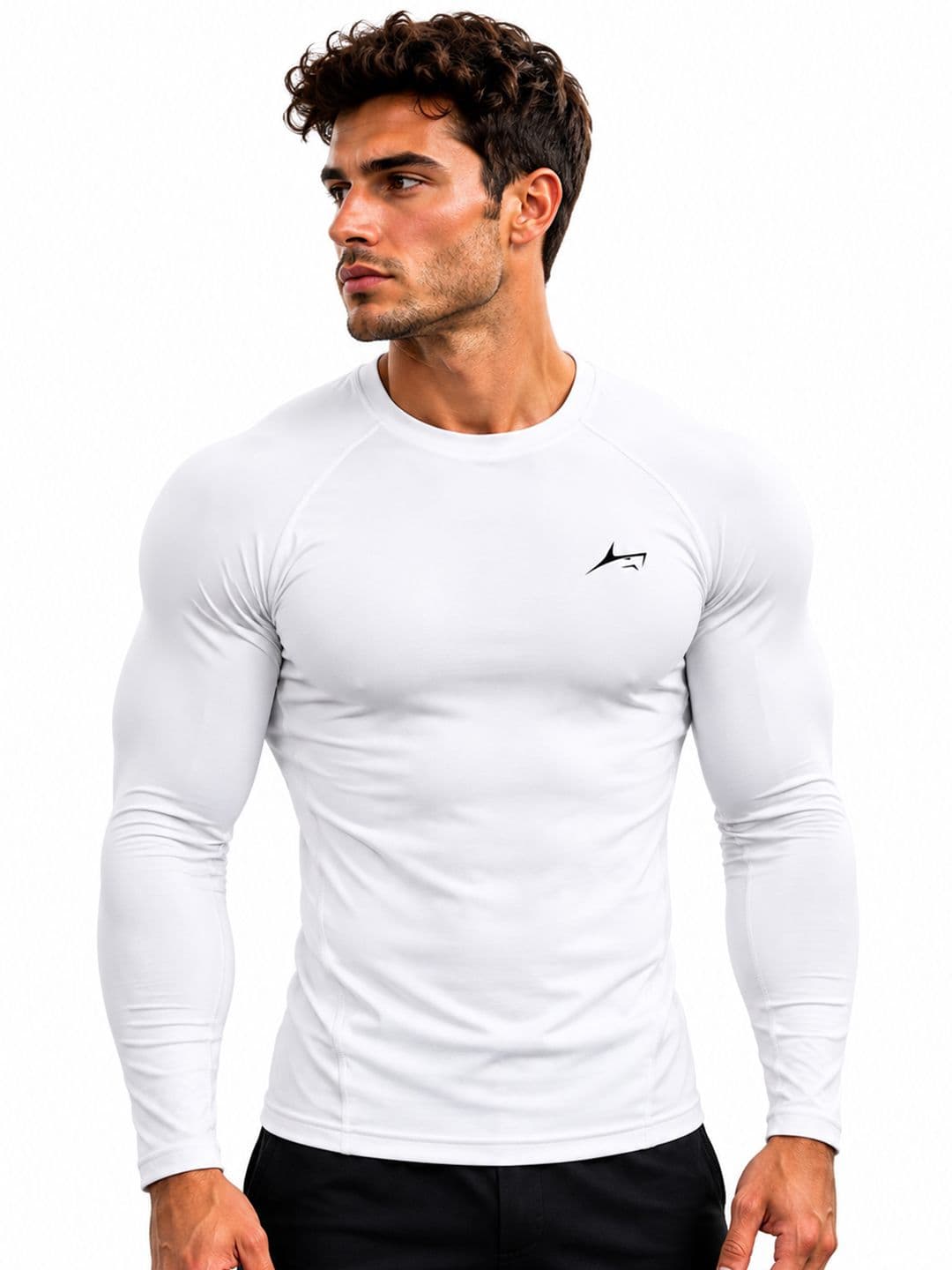 Prosharx Men Brand Logo Printed Dri-FIT Compression T-shirt - view 1