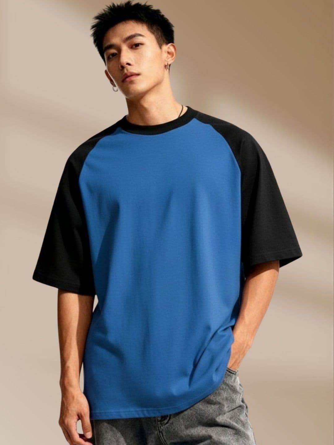 Cool Plus Men Colourblocked T-shirt - view 1