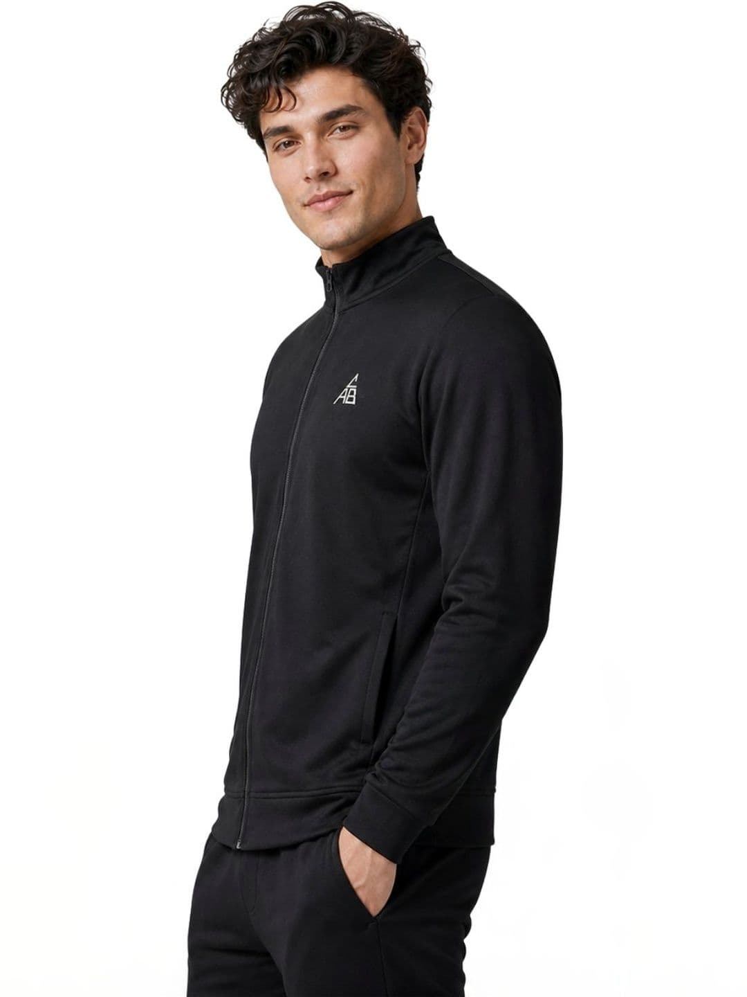 MIA FASHION Men Brand Logo Windcheater Outdoor Sporty Jacket - view 1