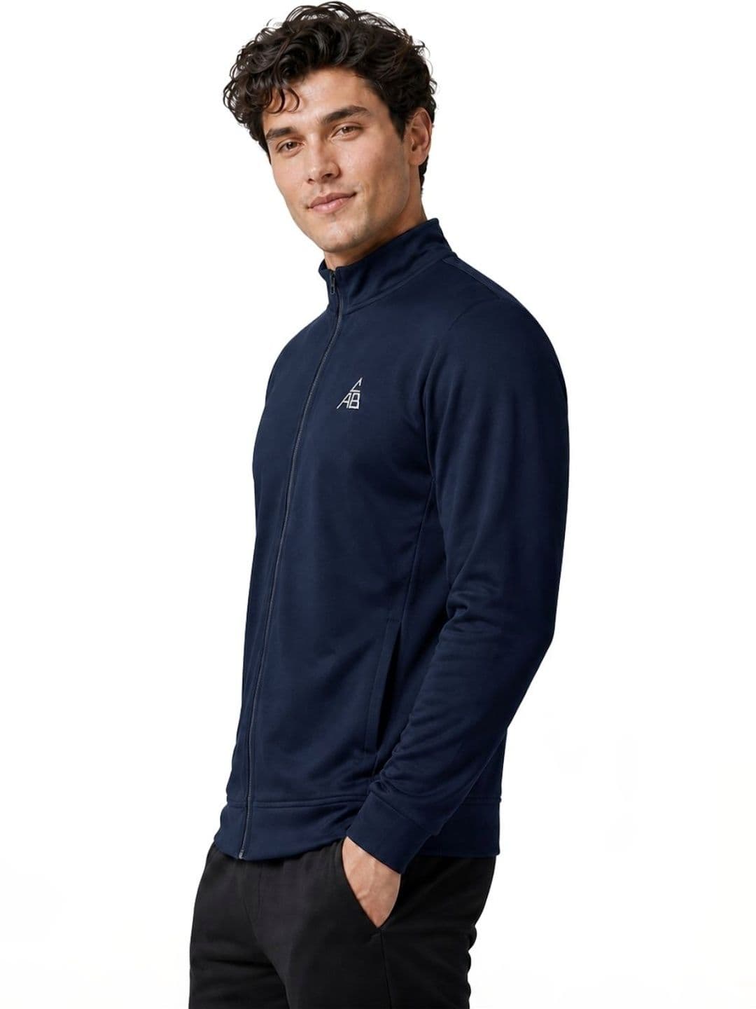 MIA FASHION Men Brand Logo Windcheater Outdoor Sporty Jacket - view 1