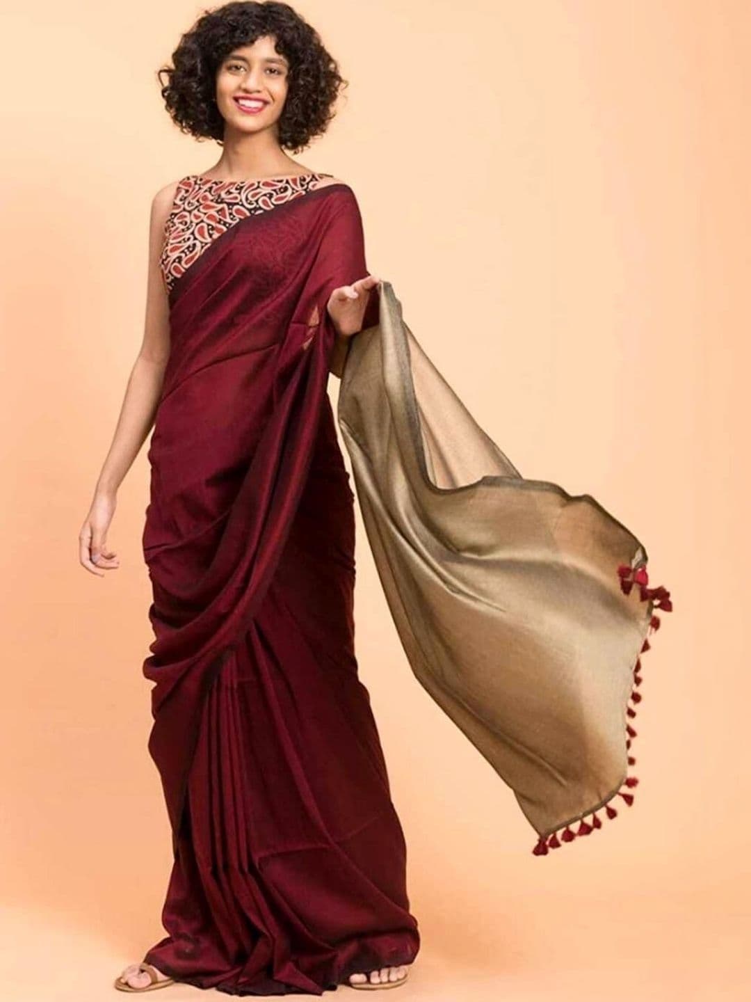 GulabiSaheba Saree - view 1
