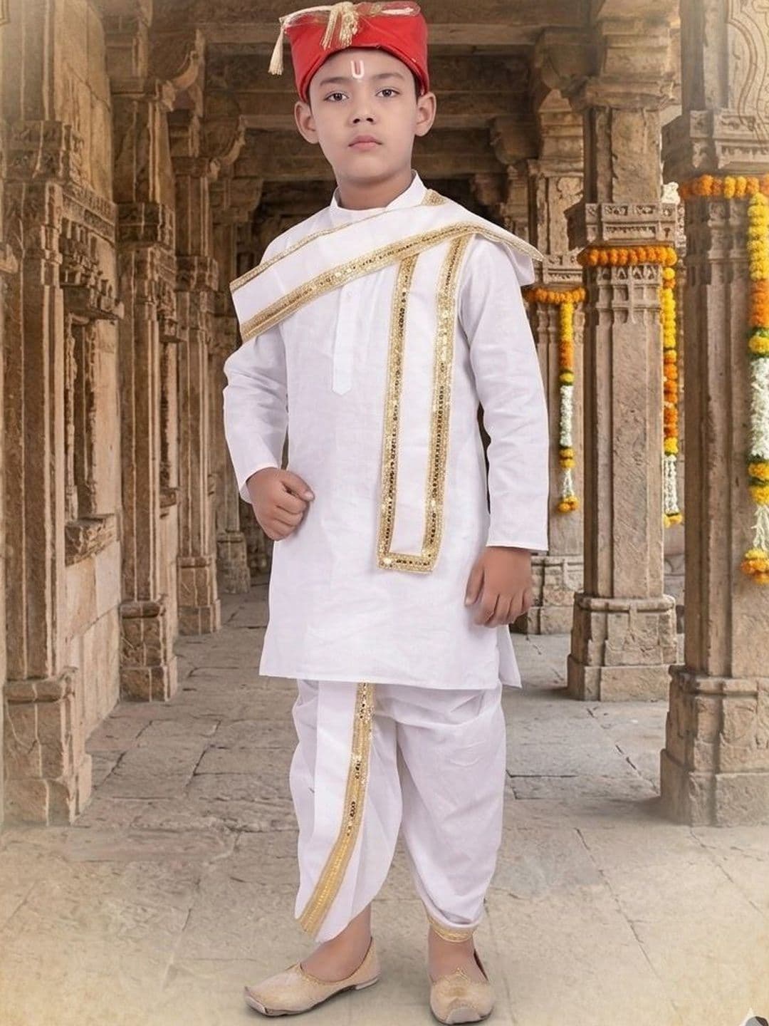 Smuktar garments Boys Embellished Dhoti Pants - view 1