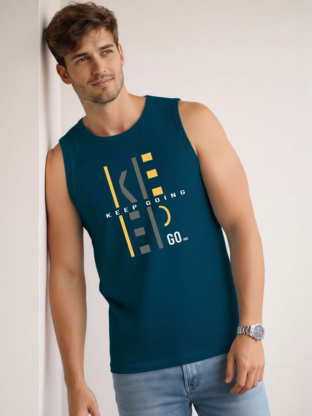 TEEFOX Printed Assorted Cotton Tank - view 1