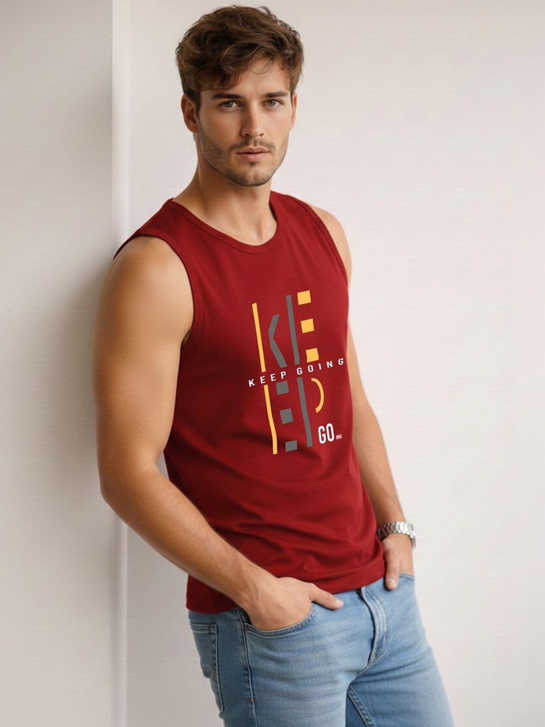 MINISTRY OF FRIENDS Printed Assorted Cotton Tank - view 1