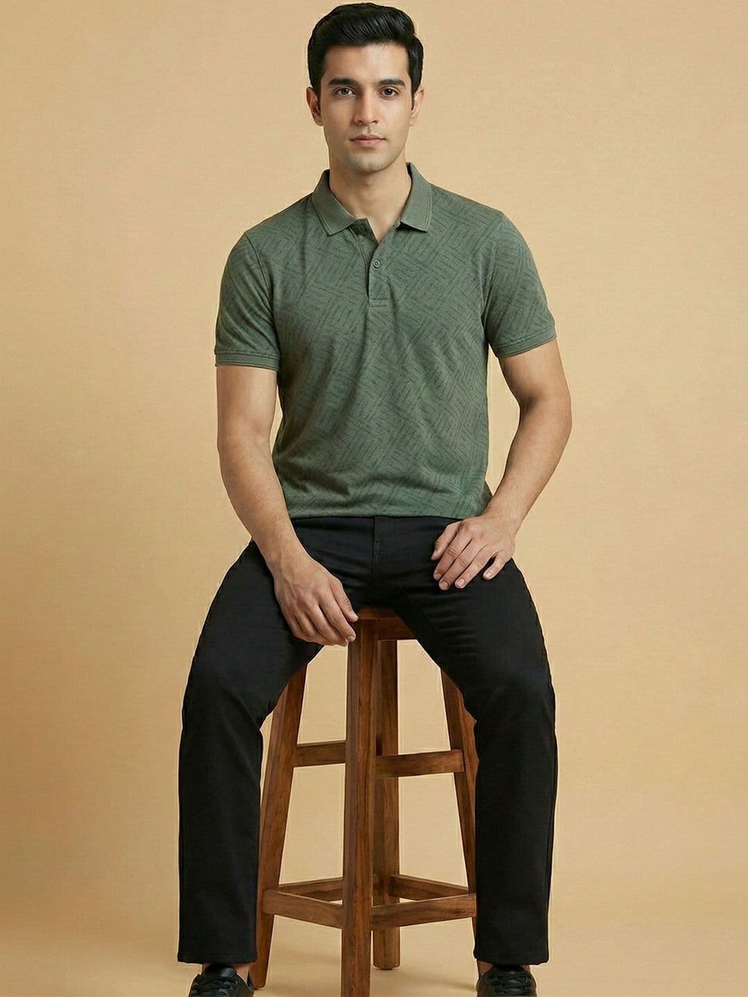 Mast & Harbour Men's Short Sleeve Polo Tshirts - view 1
