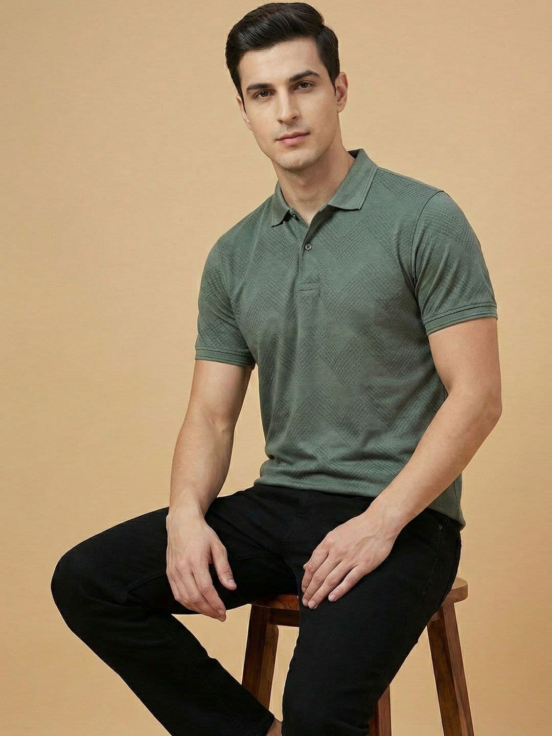 Mast & Harbour Men's Short Sleeve Polo Tshirts - view 1