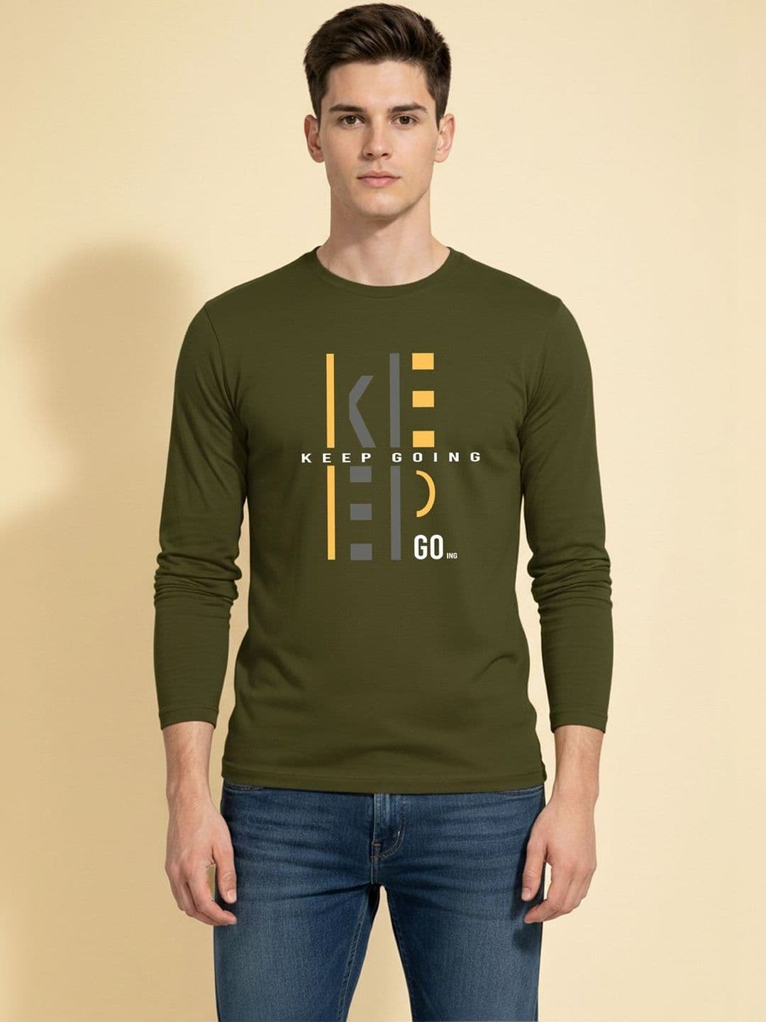CRYPTIC Men Typography Printed T-shirt - view 1