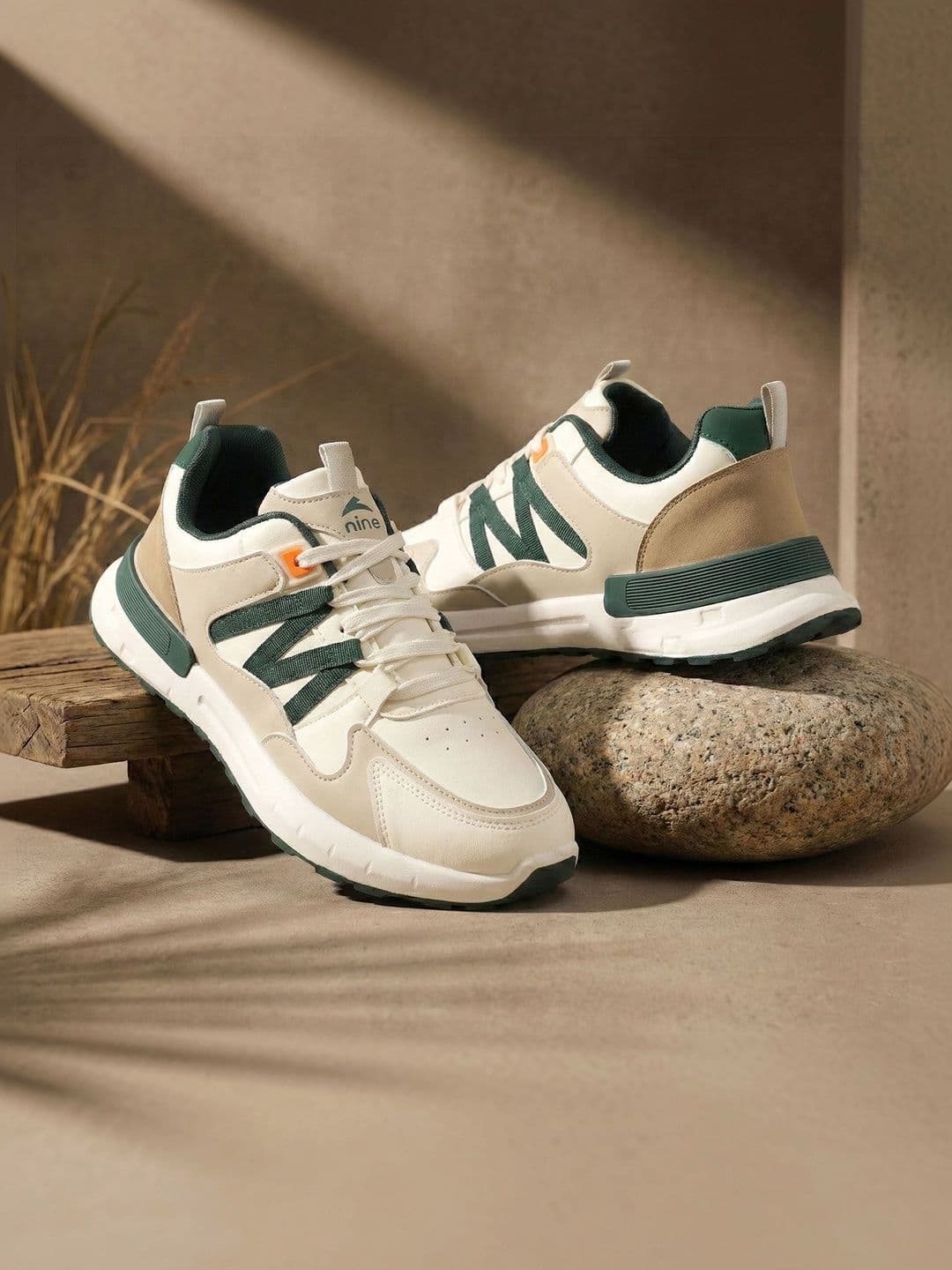 Nine Men Mesh Non-Marking Walking Shoes - view 1