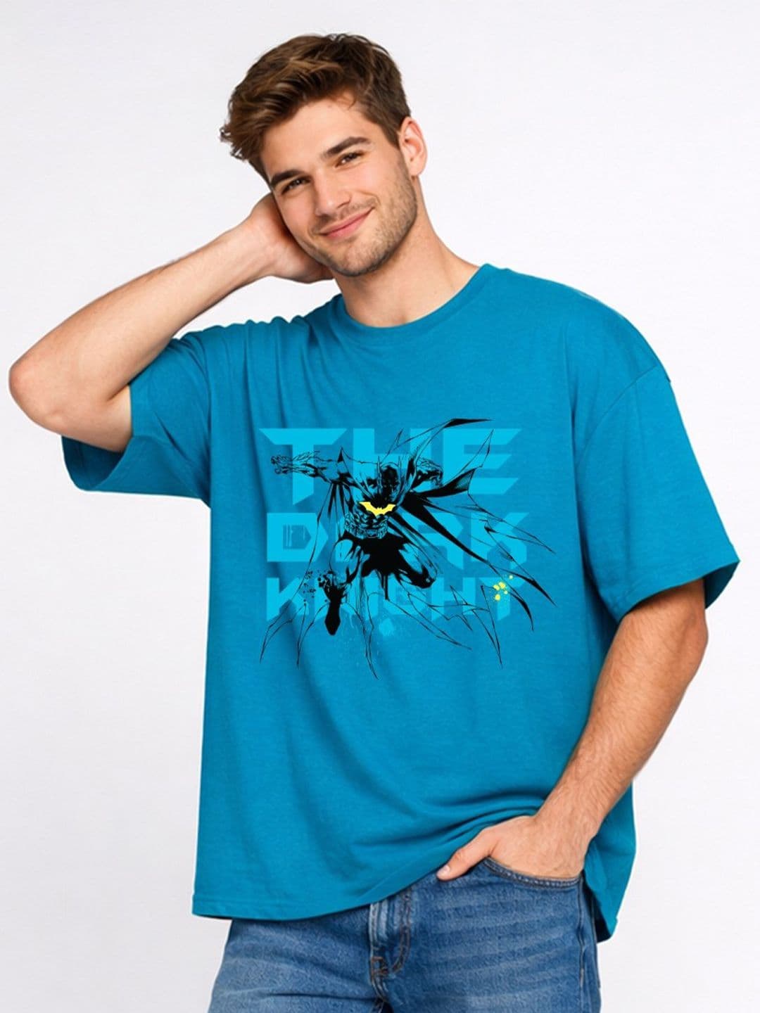 Kook N Keech X Minute Mirth Men Batman Printed T-shirt - view 1