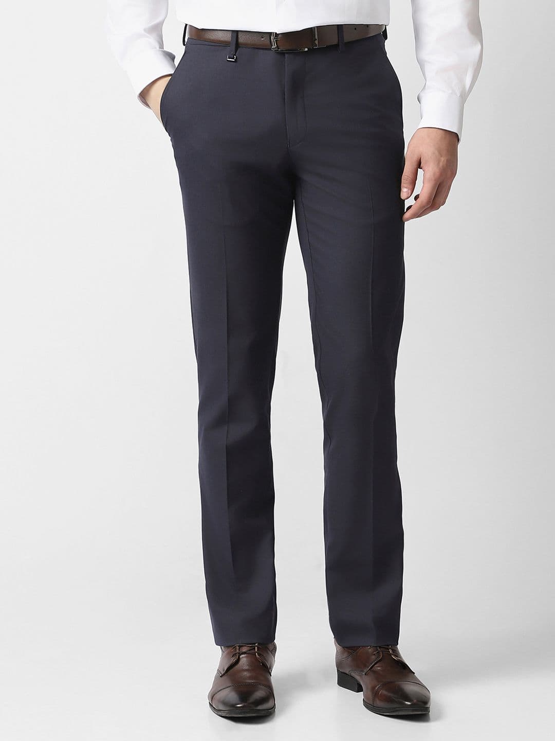 Van Heusen Men Slim Fit Trousers - view 1