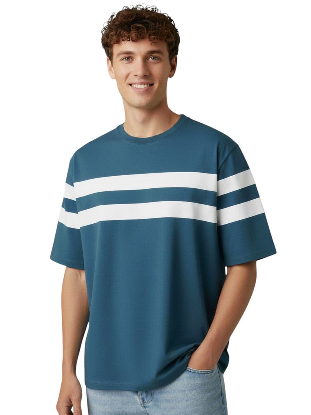 Moda Rapido Men Striped T-shirt - view 1
