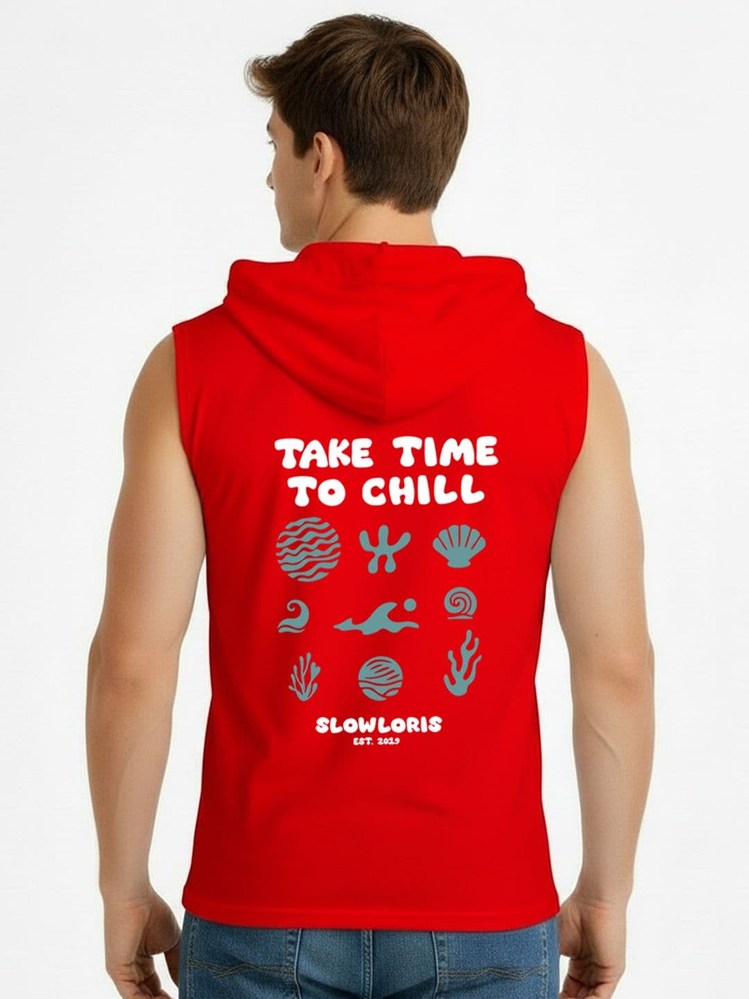 CRYPTIC Men Printed Hooded T-shirt - view 1