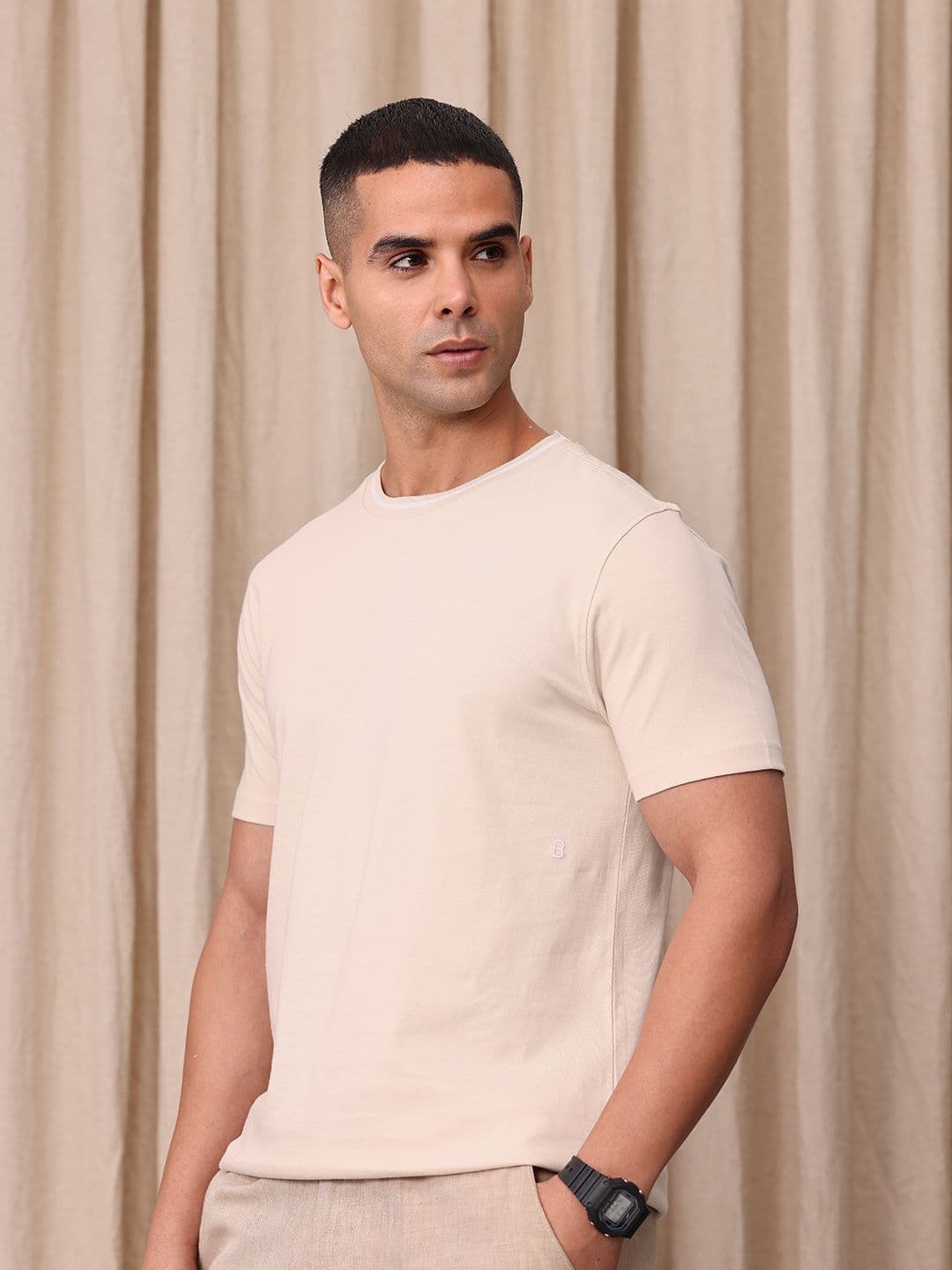 Mr Bowerbird Tailored Fit Pure Cotton T-shirt - view 1