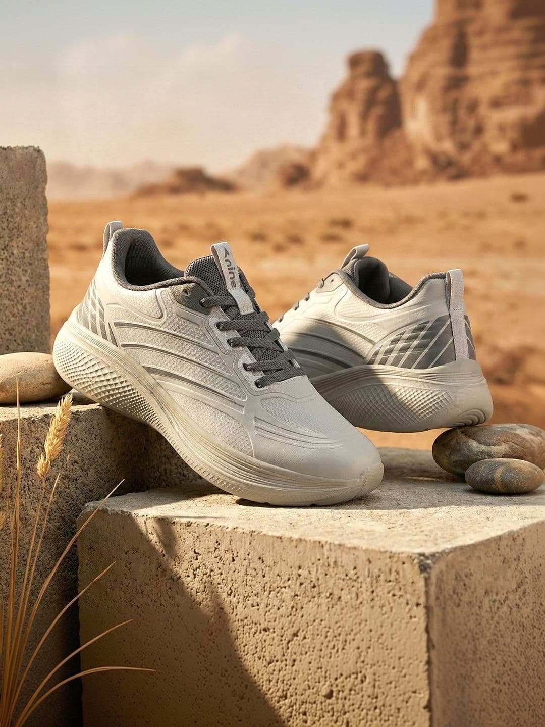 Nine Men Mesh Non-Marking Walking Shoes - view 1