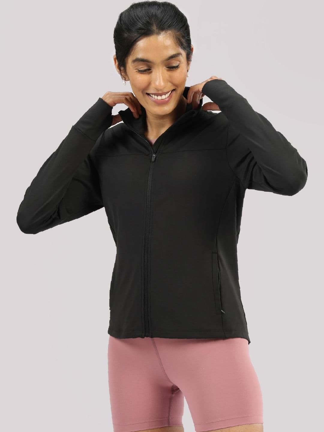 Blissclub Women Black Level-Up Training Jacket - view 1