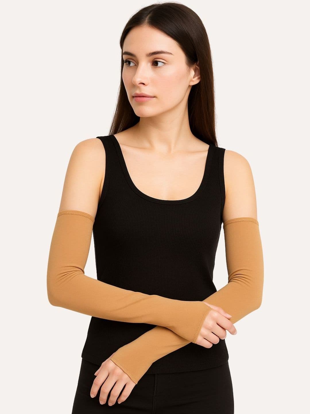 G Heist Unisex Solid UV Protection Arm Sleeves Gloves - view 1