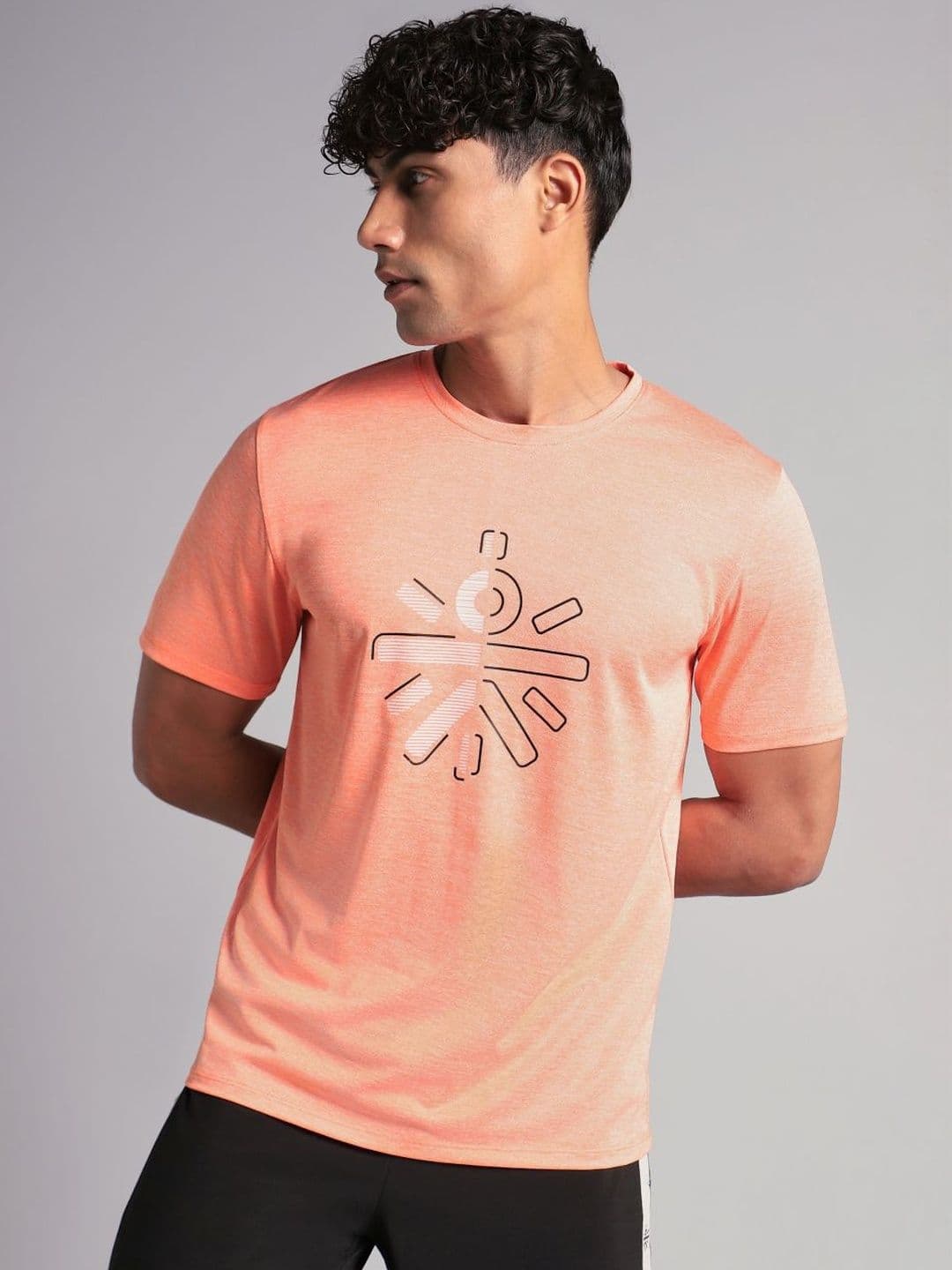 CULT Men's Peach Training Essential T shirt - view 1