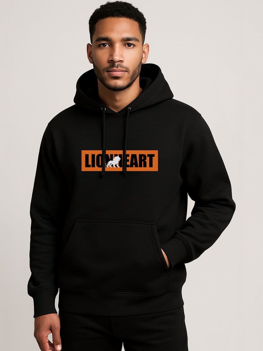 LEON Men Printed Hooded Sweatshirt - view 1