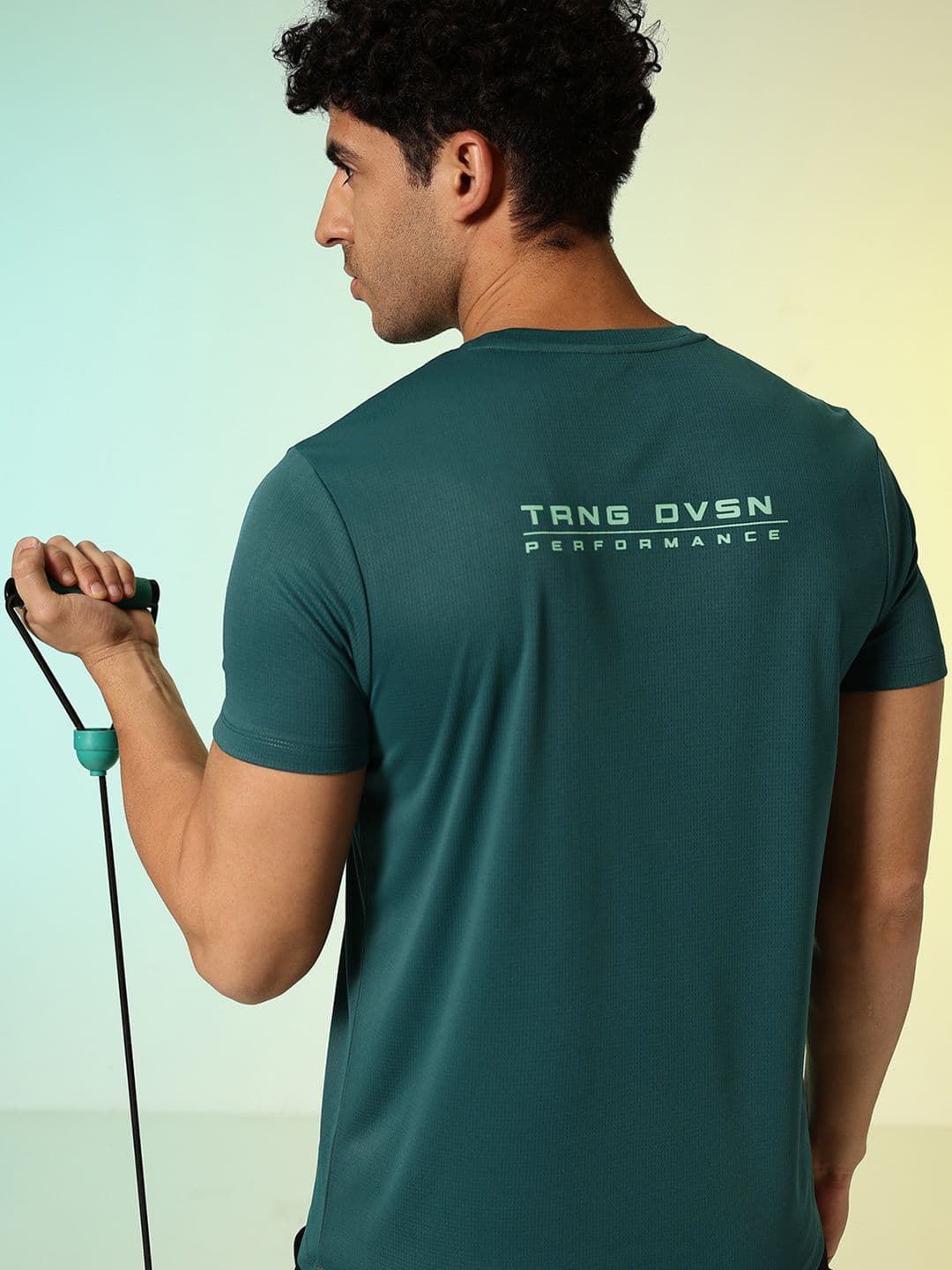 HRX by Hrithik Roshan Men Typography Printed Rapid Dry Training T-shirt - view 1