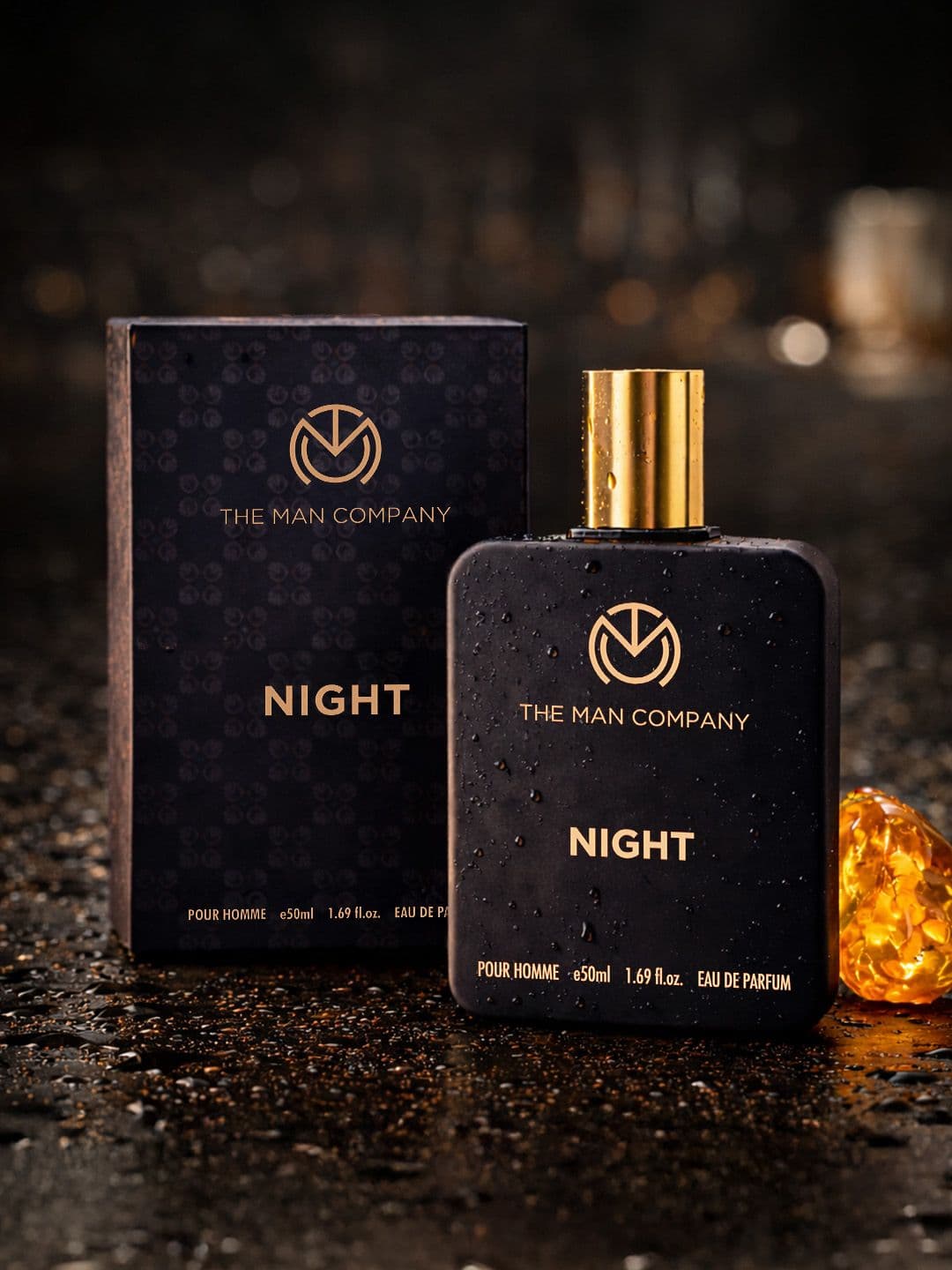 THE MAN COMPANY Night Pour Homme Long Lasting Eau De Parfum - 50 ml - view 1